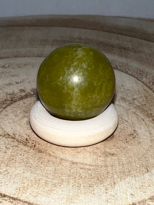 Mini esfera de Jade Verde (unidad)
