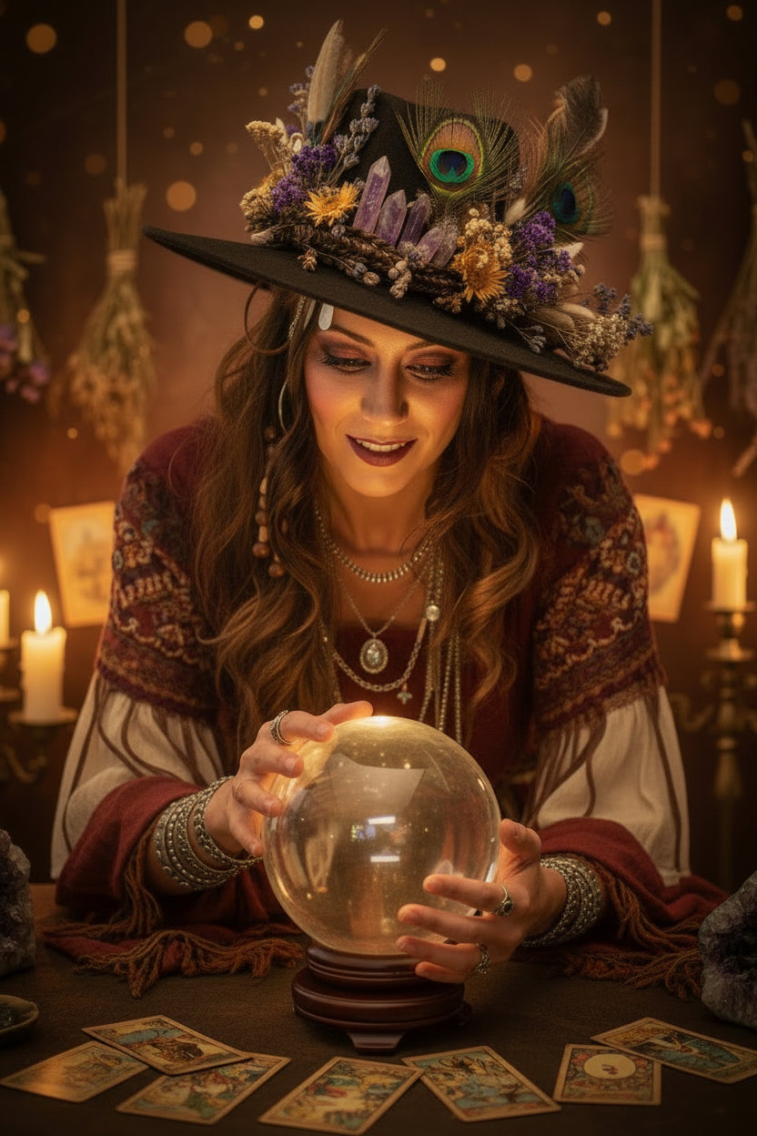 Bola de Cristal para Meditación y Adivinación