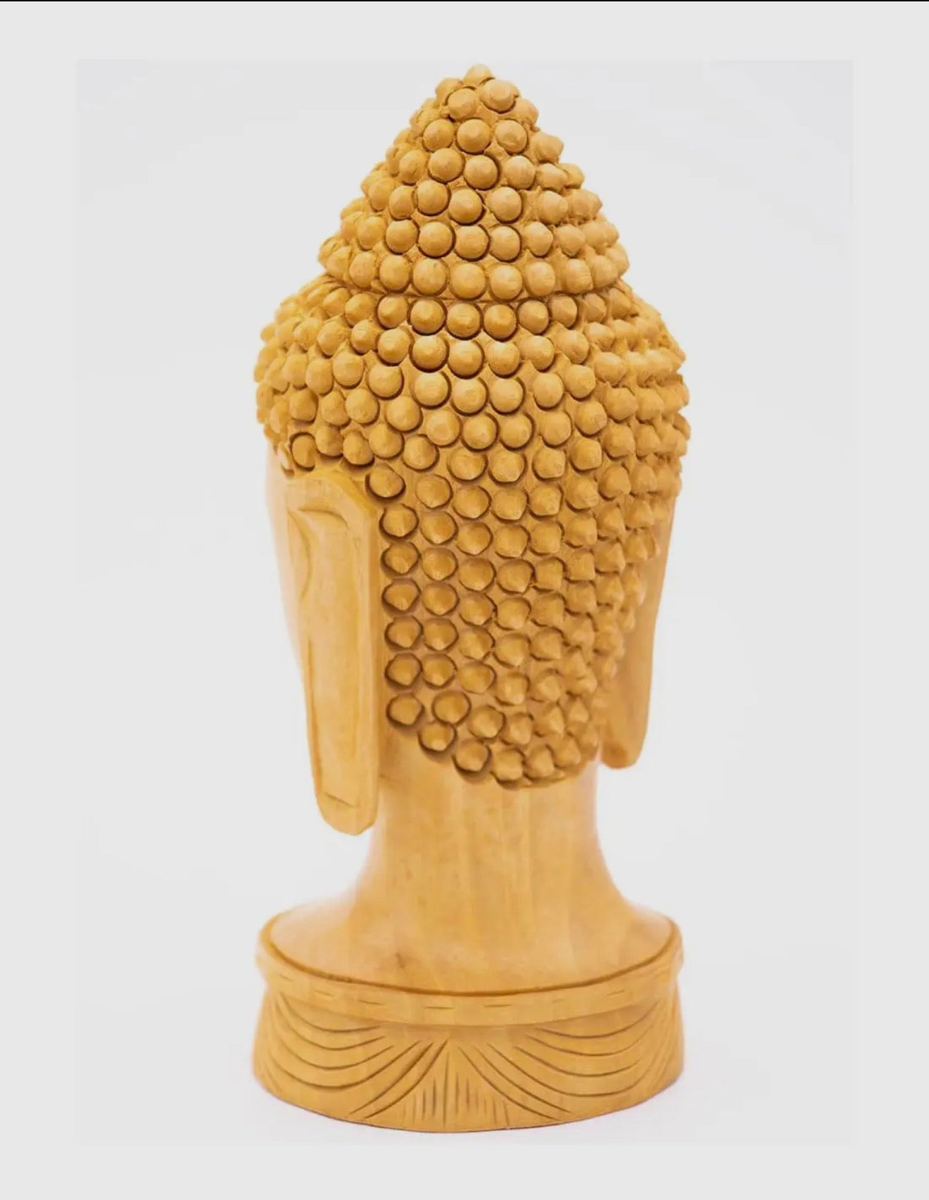 Cabeza de Buda Tallada · Silencio Interior