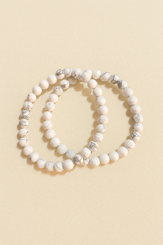 Pulsera de Howlita o Joulita