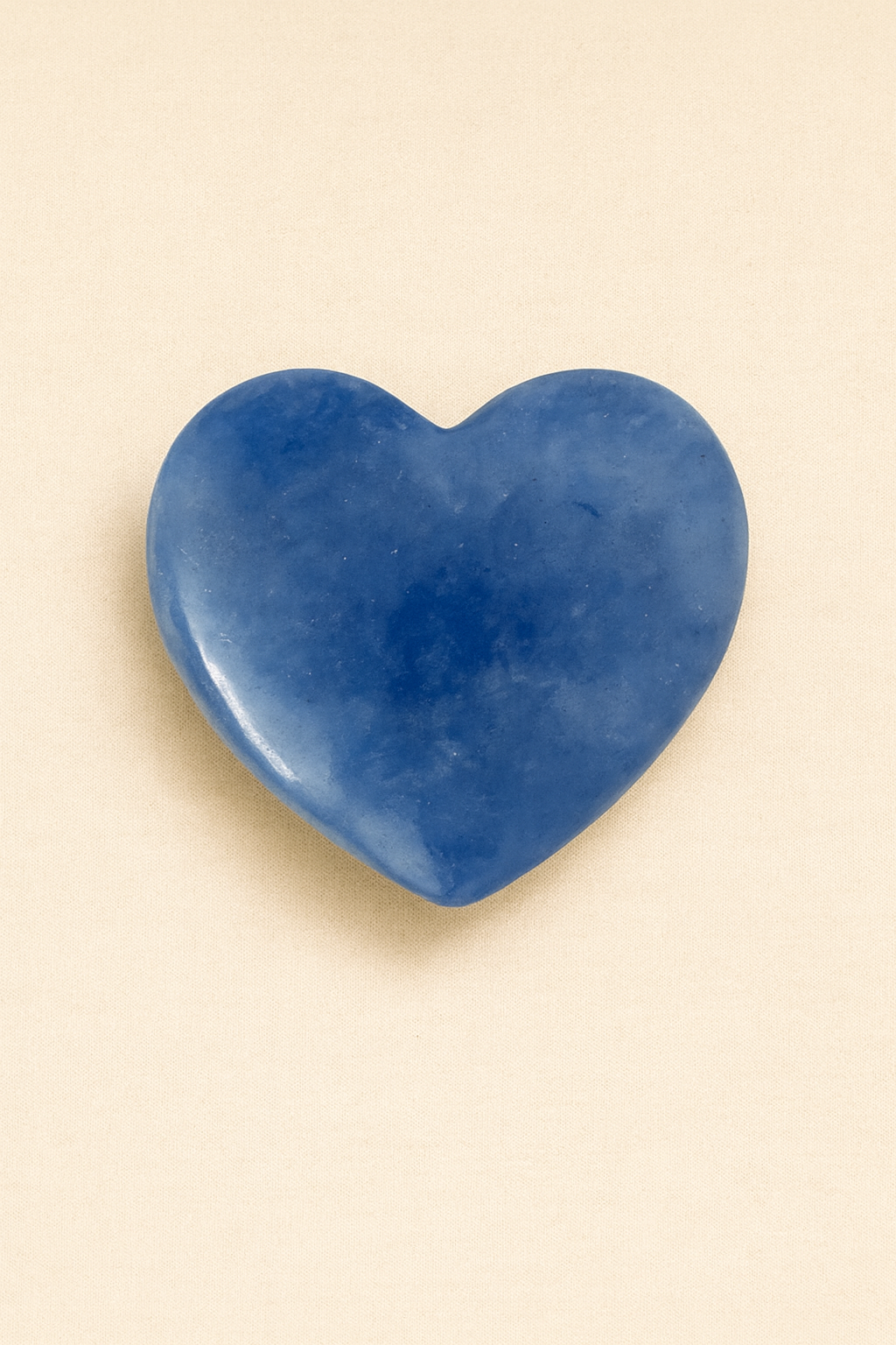 Mini corazón de Cuarzo Azul (Unidad)