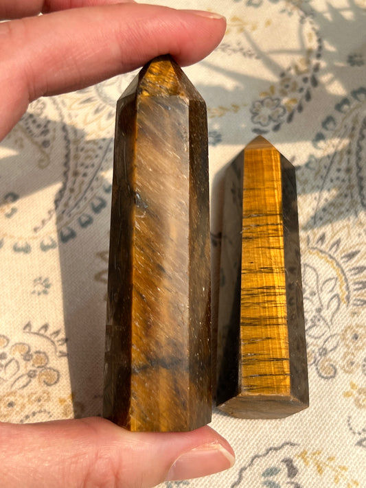 Punta generadora de Ojo de Tigre (vídeo al final)