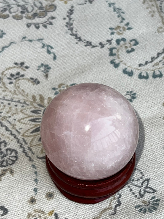 Esfera de Cuarzo Rosa - Amor Incondicional | Amatena (vídeo al final)