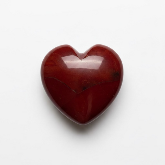 Corazón de Carneola (Cornalina) · Vitalidad, Motivación y Alegría