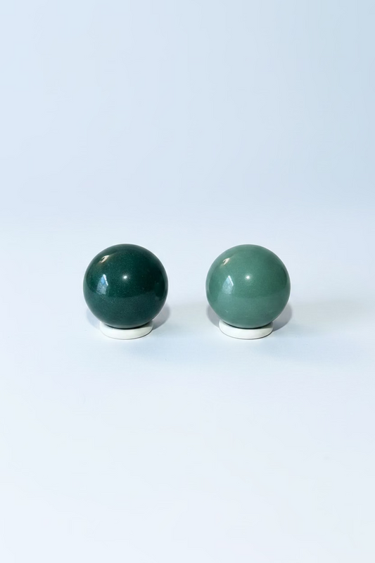 Esfera de Aventurina Verde · Prosperidad, Buena Suerte y Equilibrio