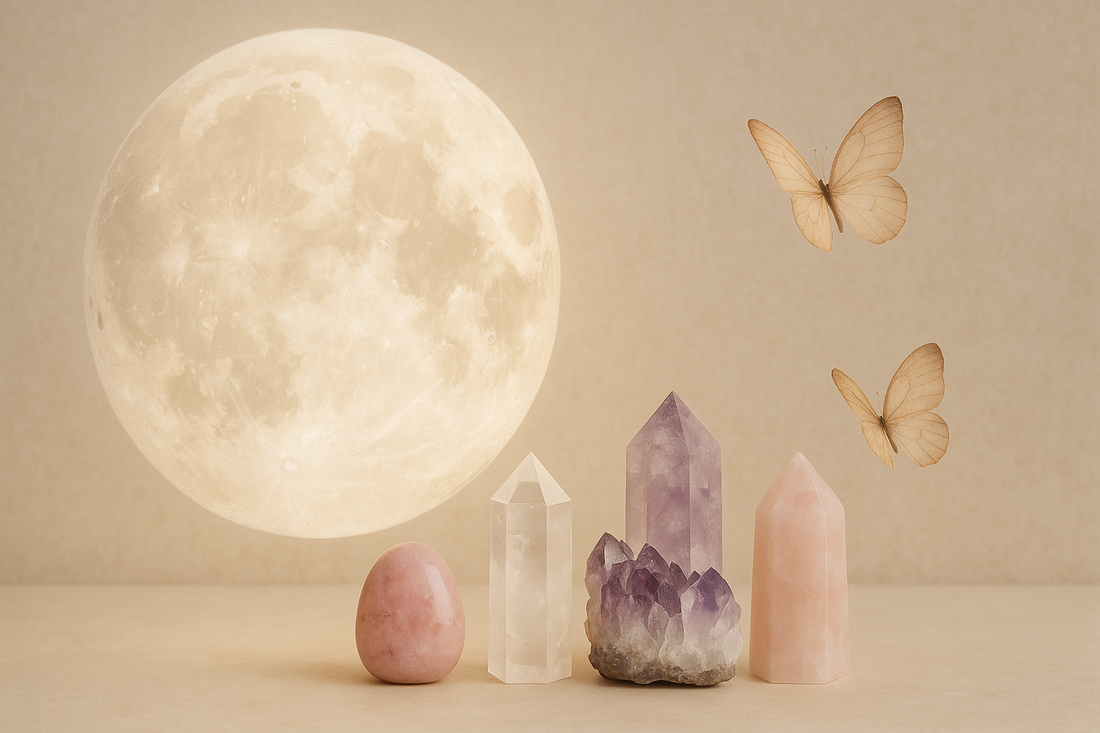 🌙 Las fases de la luna y los cristales ✨  (Por AmatenaCristales / Amatena Cristales)