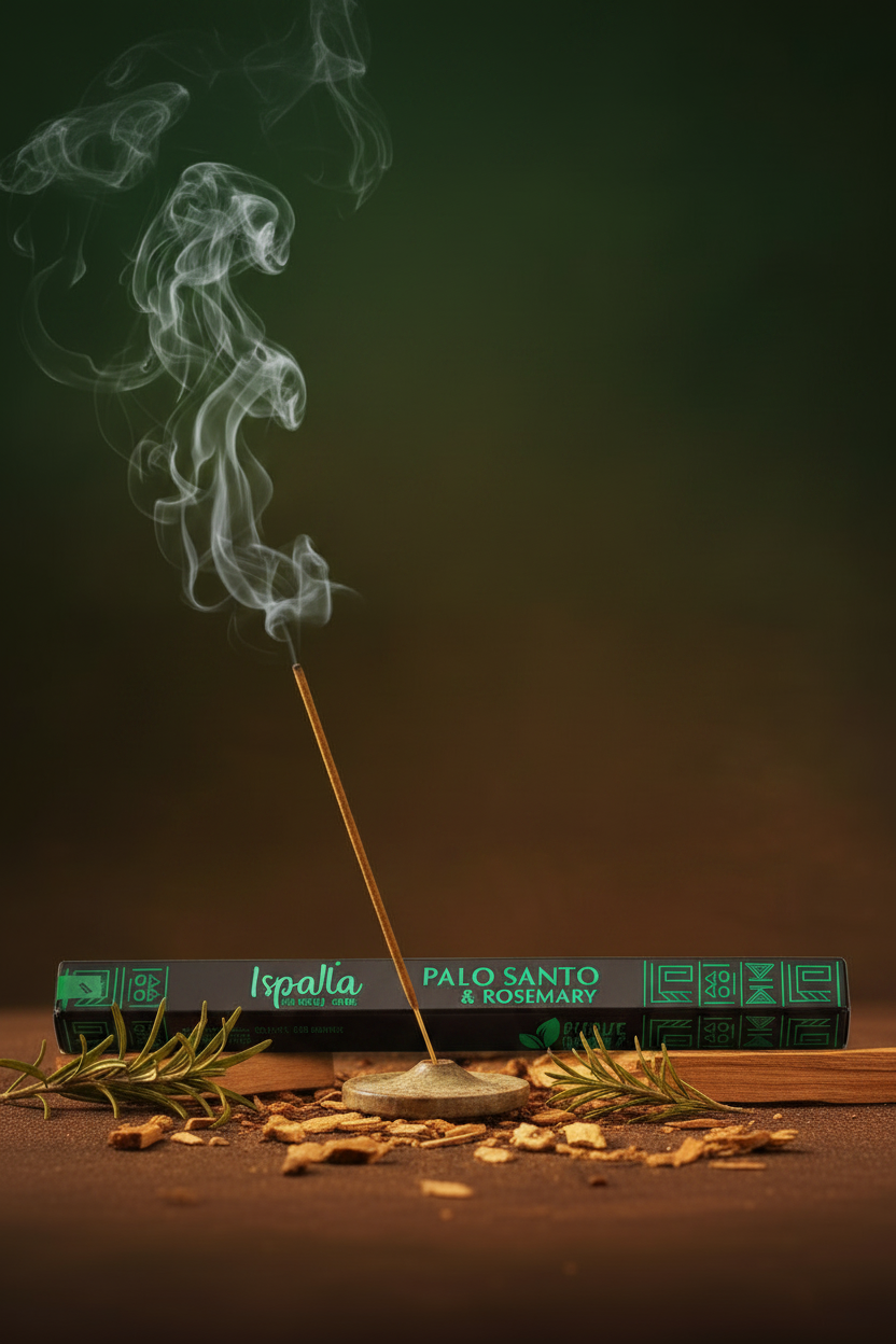 Incienso de Palo Santo y Romero Natural · Purificación Energética