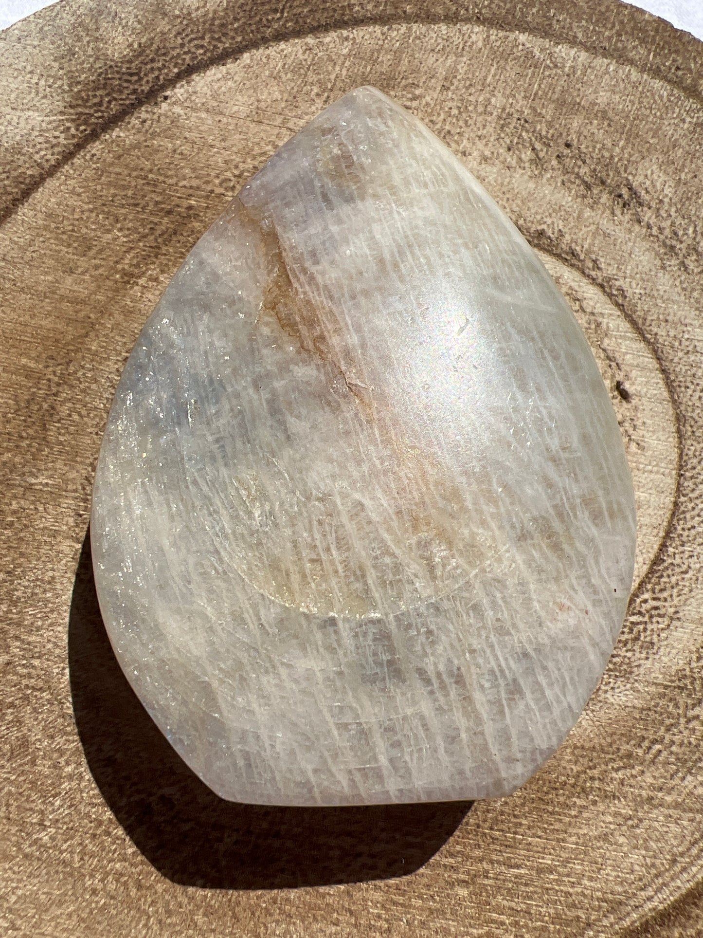 R Llama de Piedra Luna Melocotón (vídeo al final)