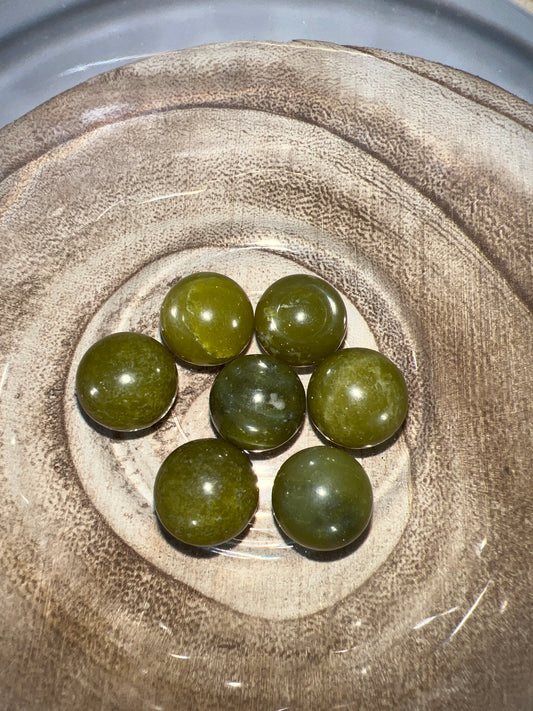 Mini esfera de Jade Verde (unidad)