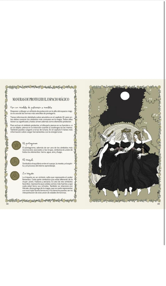 Mágicas · Guía Ilustrada de Magia, Rituales, Tarot y Brujería
