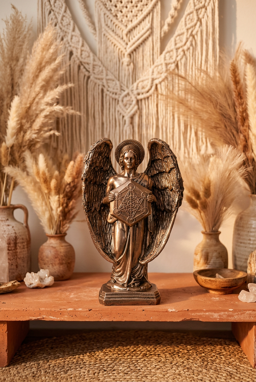 Figura de Metatrón · Protección y Conexión Espiritual