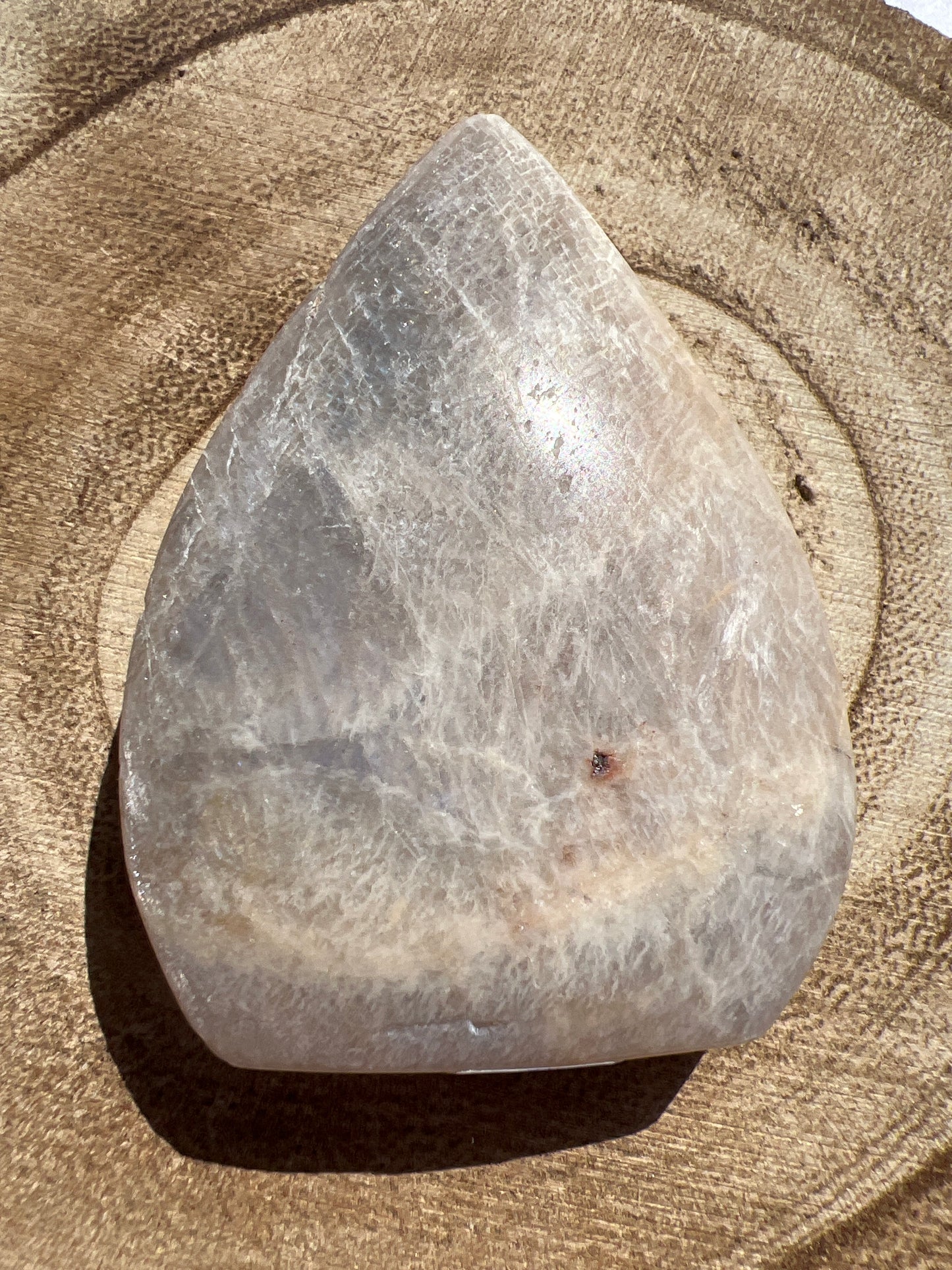 R Llama de Piedra Luna Melocotón (vídeo al final)