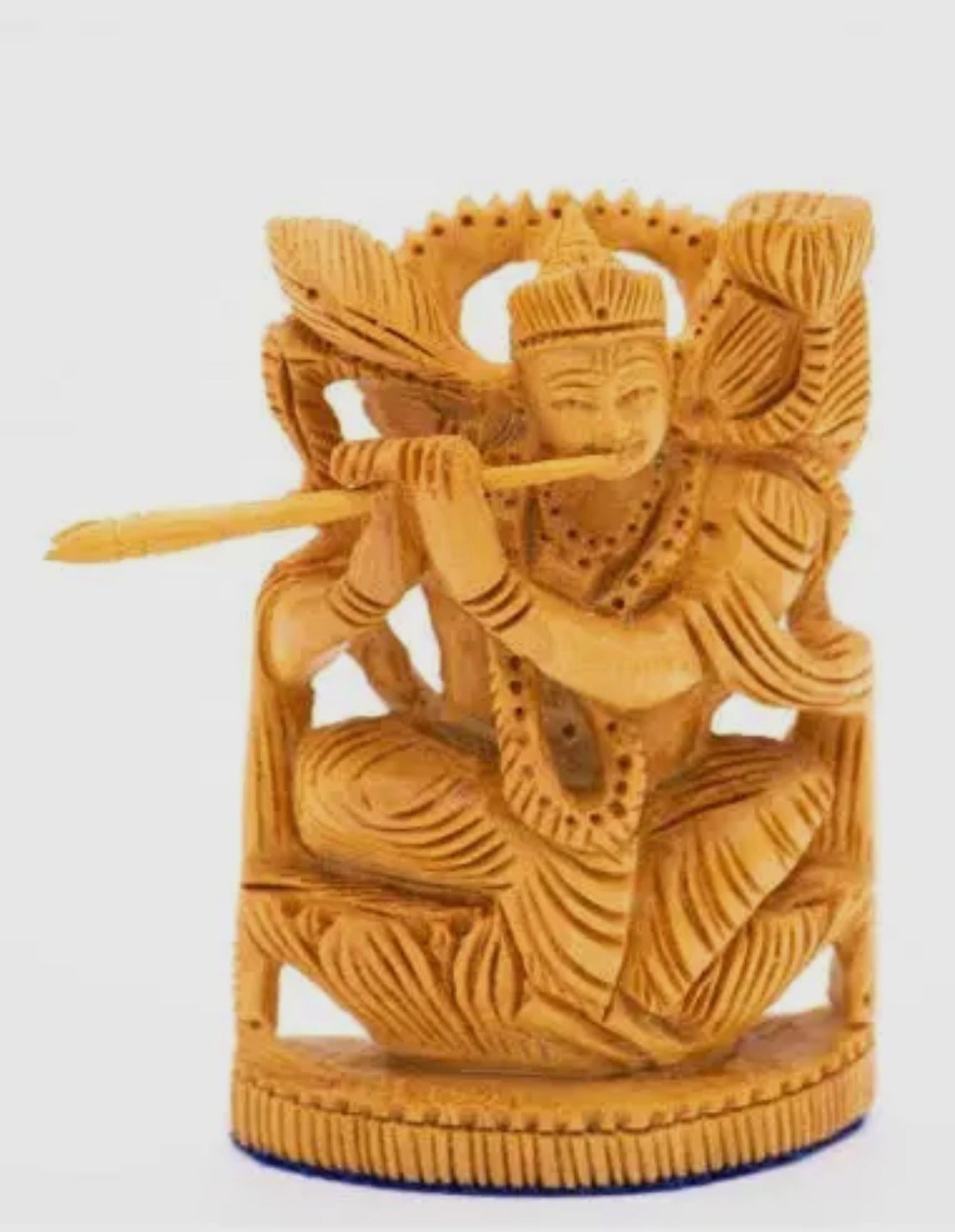 Estatua de Krishna Tallada · Alegría y Devoción