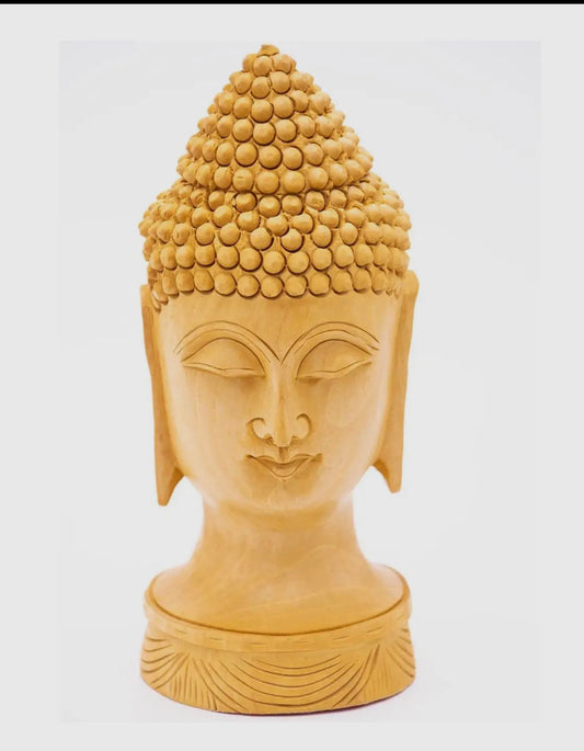 Cabeza de Buda Tallada · Silencio Interior