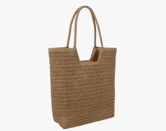 Bolso Hombro Rafia
