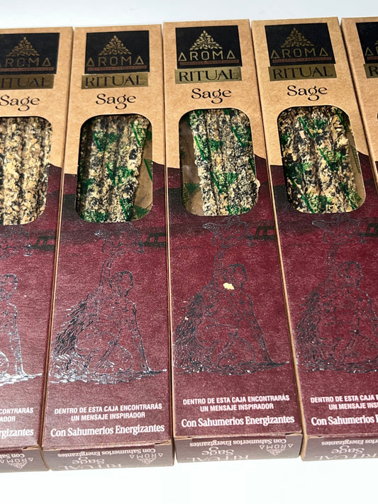 Incienso Artesanal Ritual – Sage (Salvia)