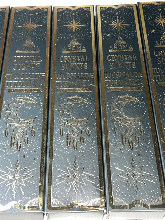 Incienso “Crystal Scents – Turmalina” – Aroma Ritual