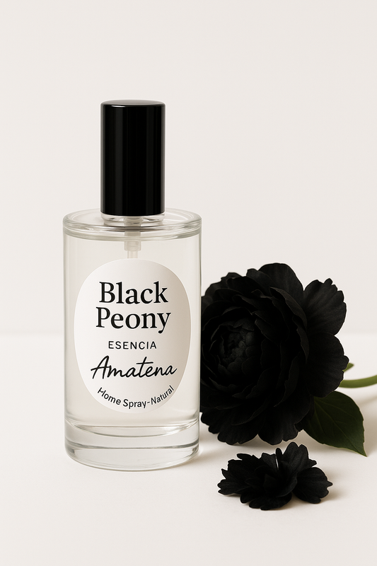 Home Spray Black Peony • Amatena • Esencia (100 ml)