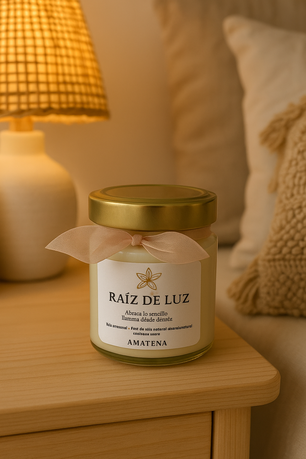 Vela Raíz de Luz • Amatena (212ml)