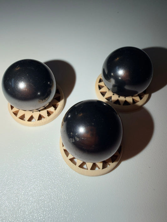 Esfera de Shungit · Protección y Enraizamiento