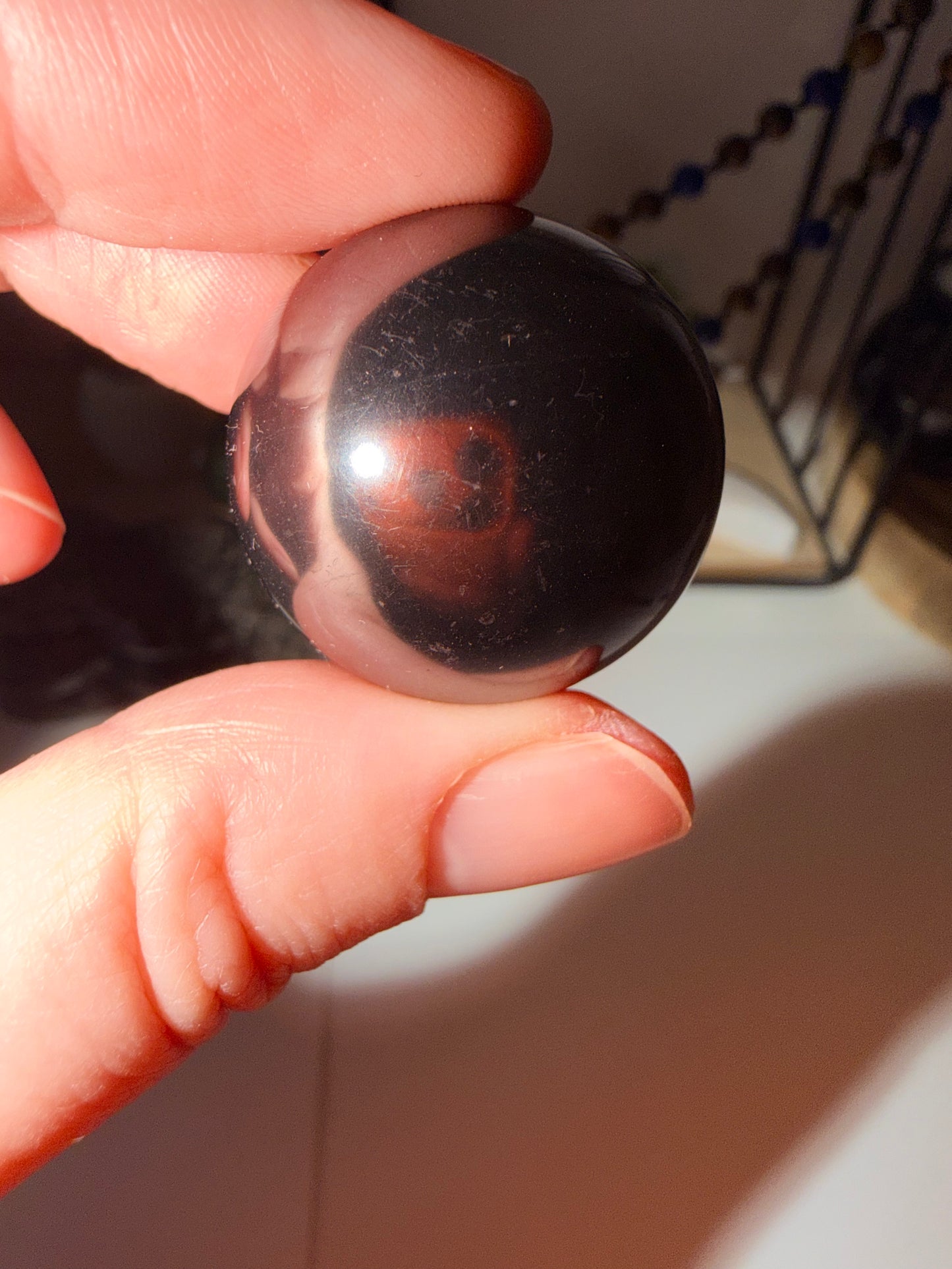 Esfera de Shungit · Protección y Enraizamiento