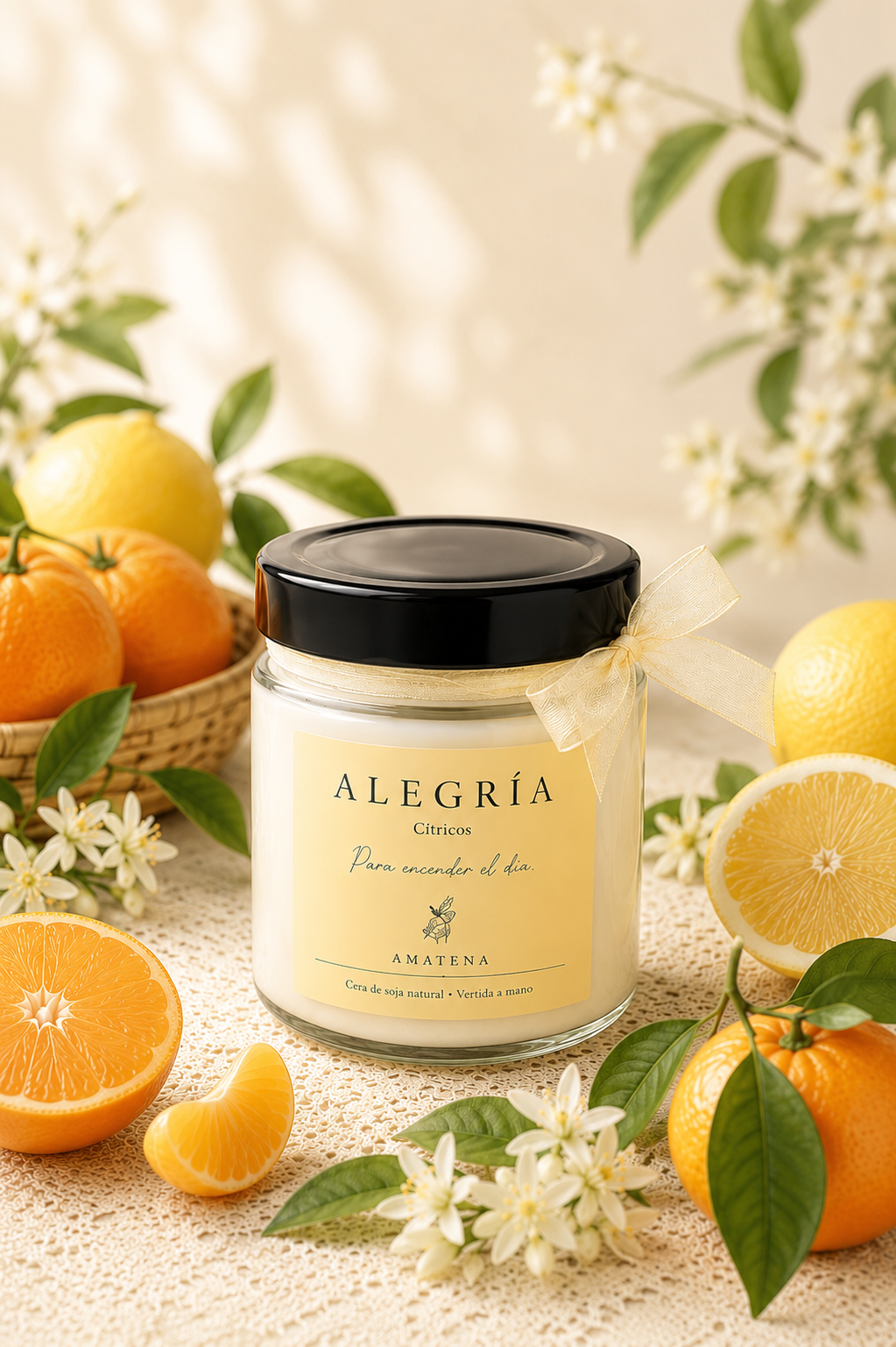 Vela  Alegría • Amatena (212 ml)
