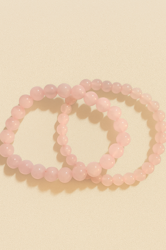 Pulsera de Cuarzo Rosa