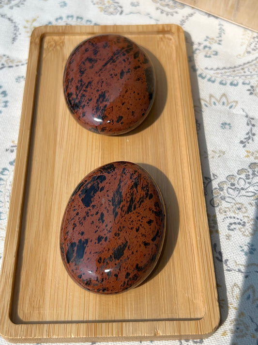 Jabón de Obsidiana Caoba - Protección y Enraizamiento | Amatena (vídeo al final)